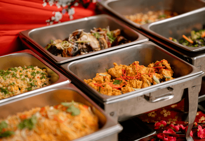 Chinese New Year Halal Catering Buffet KL PJ Corporate 